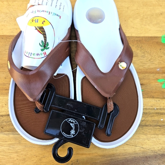 Hawaiian Jellys Ultra Comfort Coconut Fruit Unisex Flip Flop Sandal Wome… - Picture 5 of 16